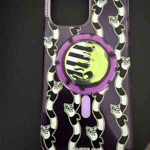 PopSocket Purple Beetlejuice iPhone 14 ProMax Phone Case